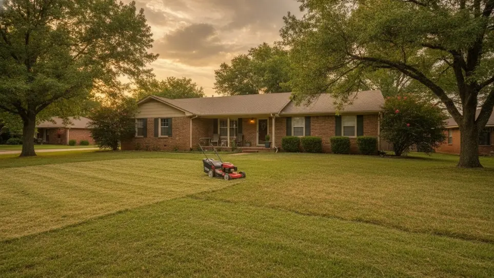 Oklahoma City, OK: a neighbor could use a hand with lawn and yard care · Ref IWTMYL-PE8