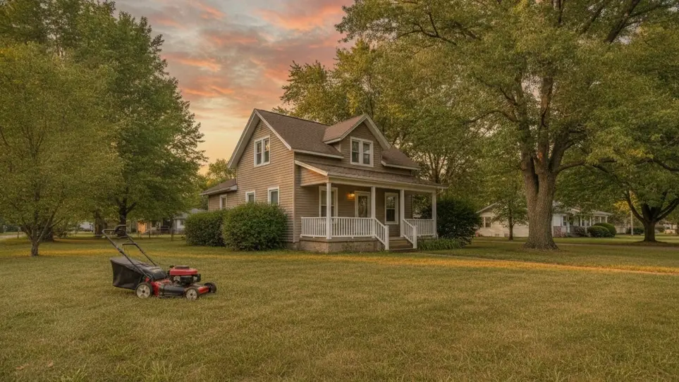 Spend an afternoon on lawn and yard care with an older neighbor in Noblesville, IN · Ref IWTMYL-V4FU