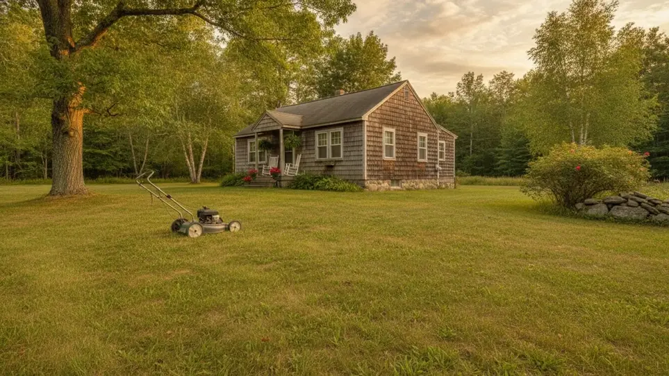 Volunteer for some neighborly lawn care in Searsmont, ME · Ref IWTMYL-LIR