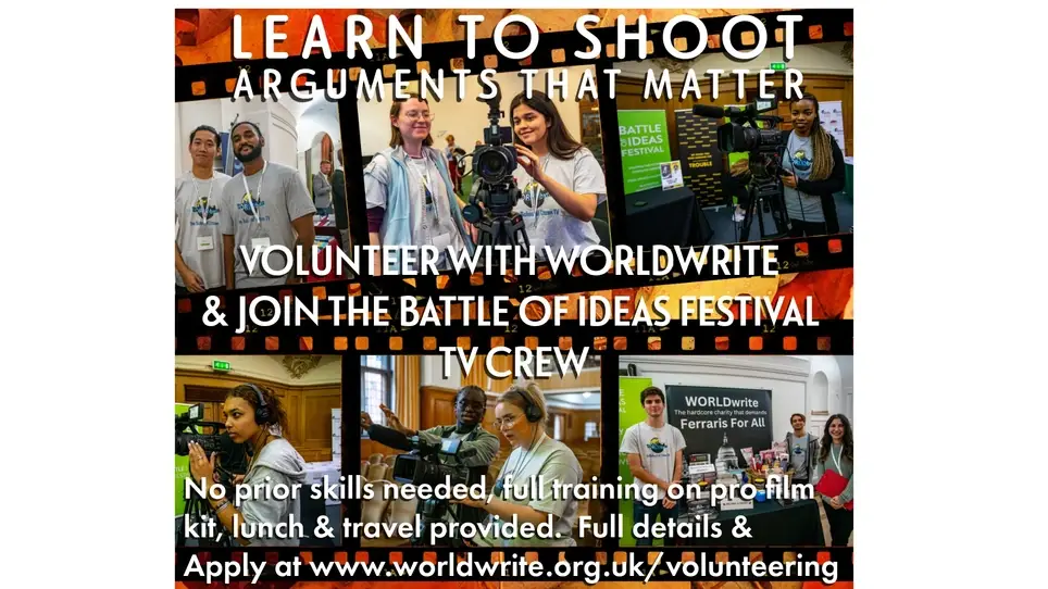 Festival TV Maker- Free film training provided