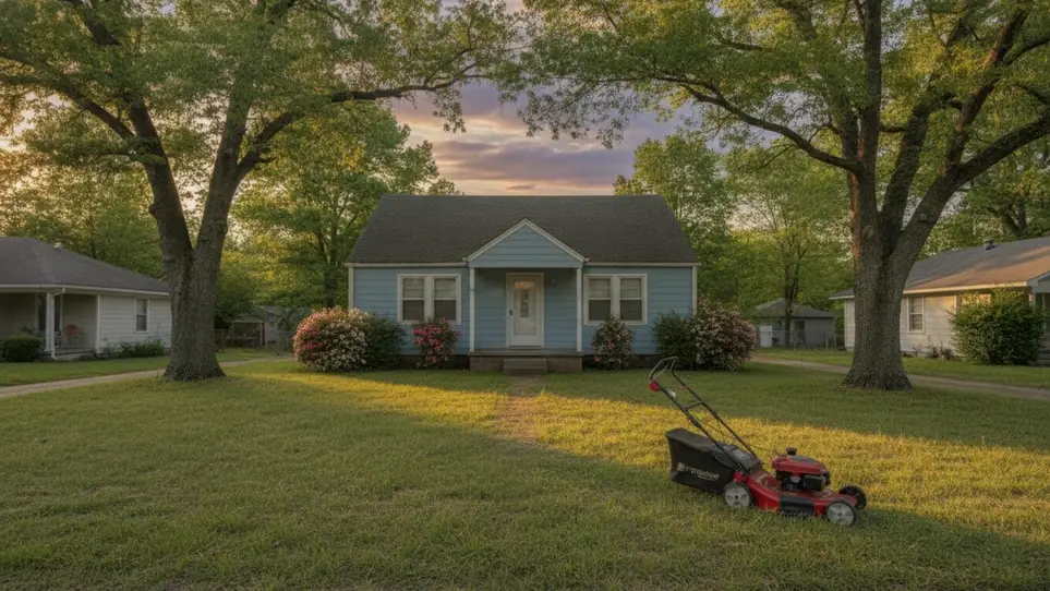 Little Rock, AR: a neighbor could use a hand with yard work · Ref IWTMYL-PY3