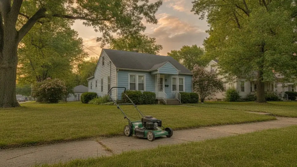 A neighbor near Caseyville, IL would welcome a hand with yard help · Ref IWTMYL-O8M