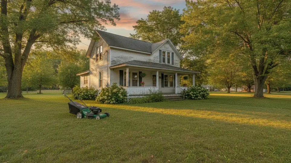 A neighbor near TABERG, NY would welcome a hand with yard work · Ref IWTMYL-MAF