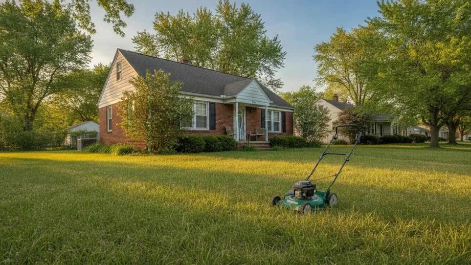 A neighbor near Freeport, IL would welcome a hand with lawn and yard care · Ref IWTMYL-OL4