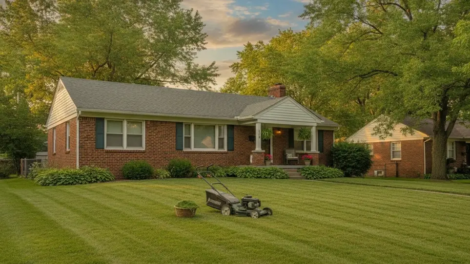 A neighbor near St Louis, MO would welcome a hand with lawn and yard care · Ref IWTMYL-MC5