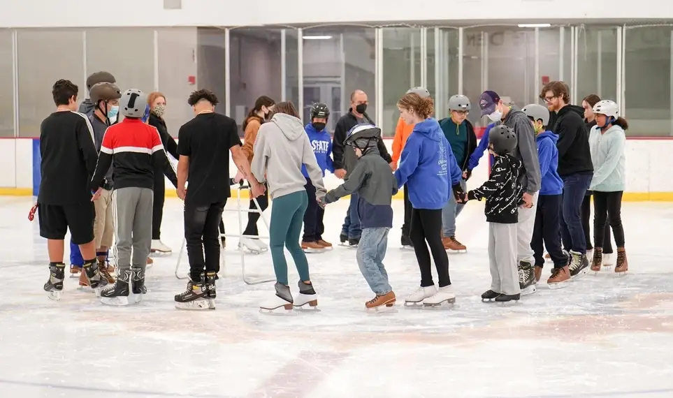 Volunteer Ice Skater