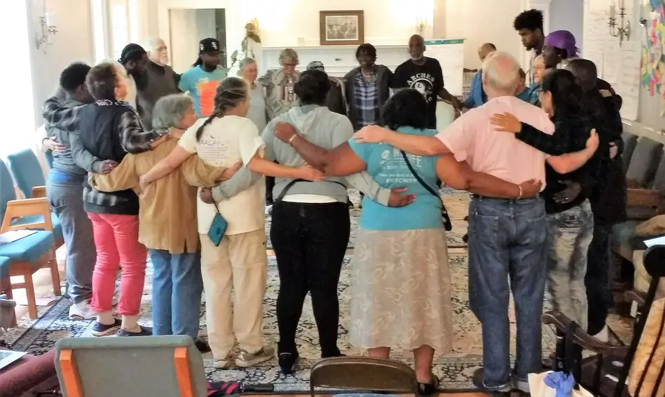 Nonviolence workshops in prisons, schools, workplaces, and other community settings