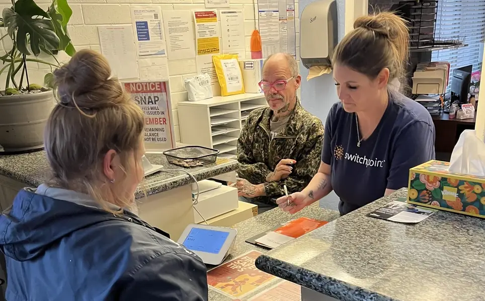 Switchpoint Fairpark residence for previously homeless seniors or veterans