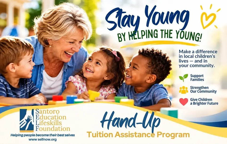 Stay YOUNG while helping the young ❤️