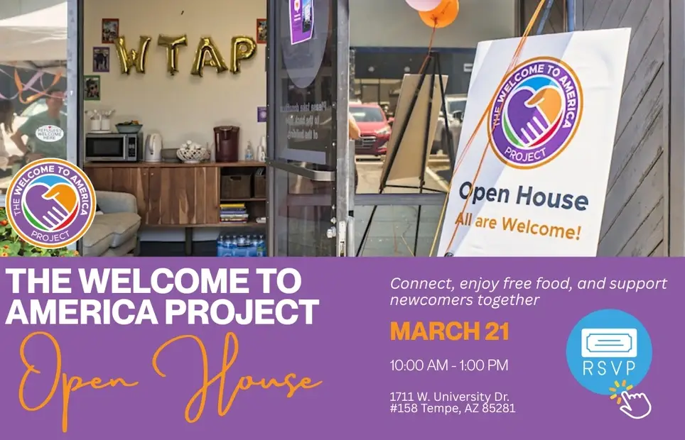 The Welcome to America Project Community Open House