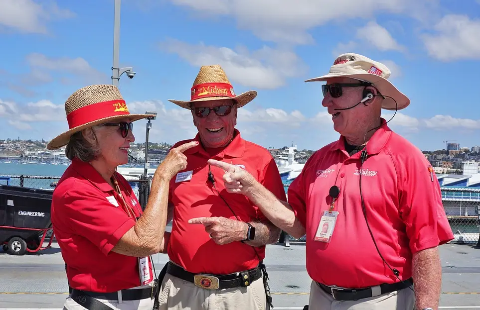 MYTH: All USS Midway Museum volunteers are veterans.