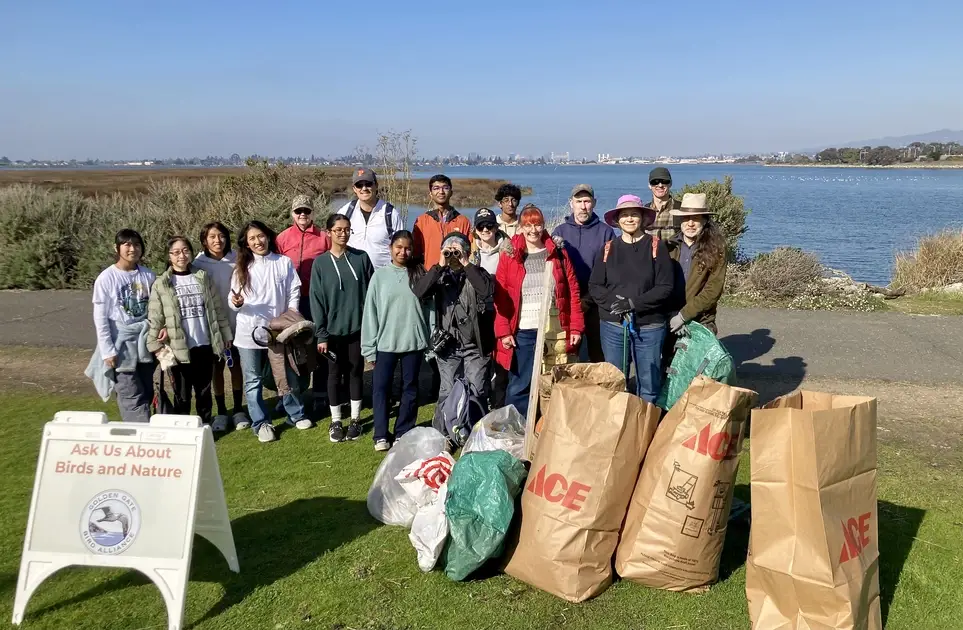 Native Plant Habitat Restoration/Shoreline cleanup at MLK Jr. Shoreline, East Bay