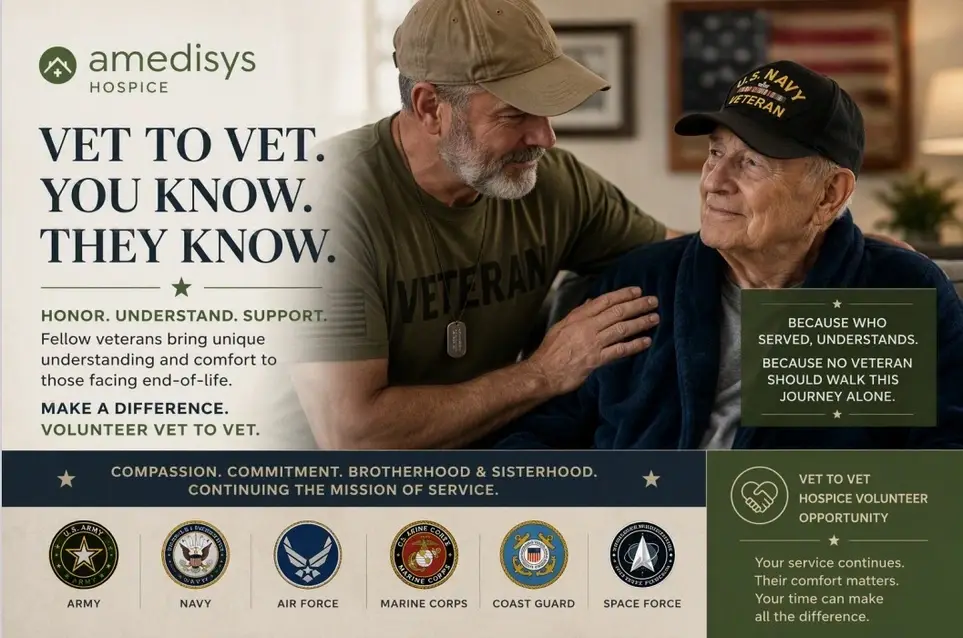 Veteran-to-Veteran Hospice Volunteer