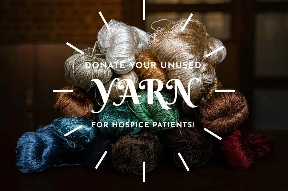 Yarn, Ribbon, & Art Supplies Donation Drive!