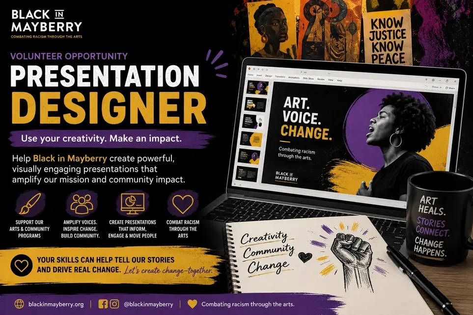 Creative Volunteer – Presentation & Visual Storytelling