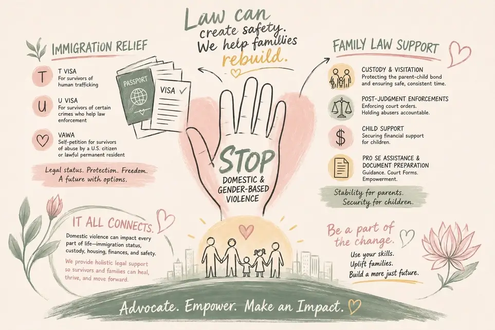 Legal Intern – Family Law, Immigration & Domestic Violence Advocacy