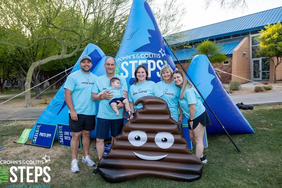 Street Team for Crohn's & Colitis Take Steps Fundraising Walk