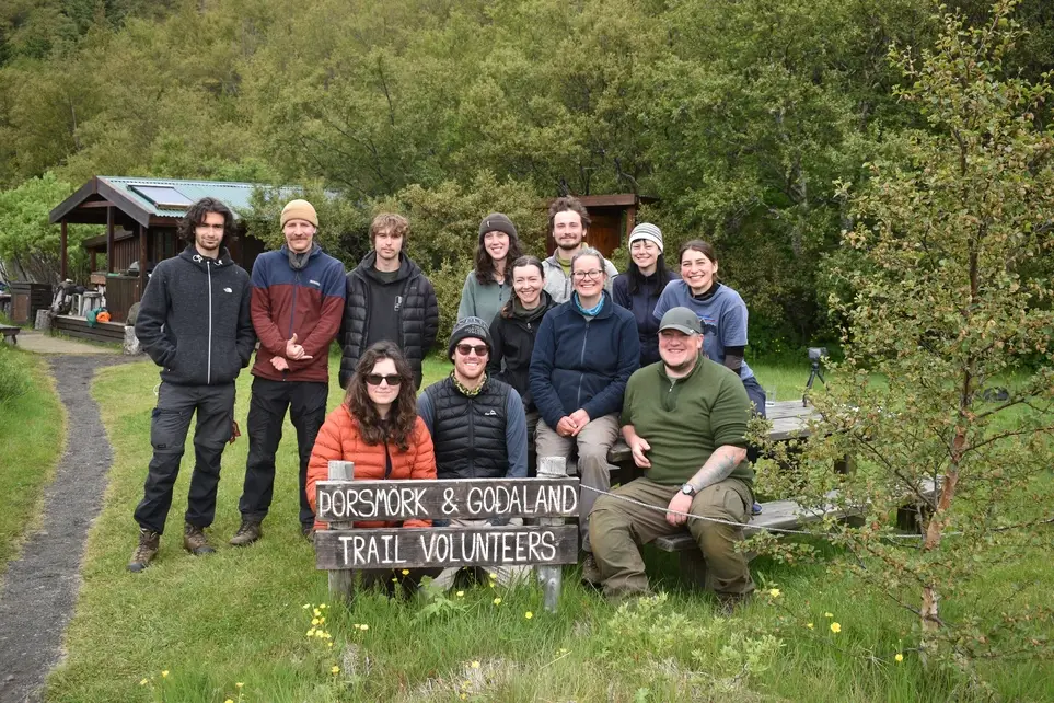 Iceland Trailteam Volunteers
