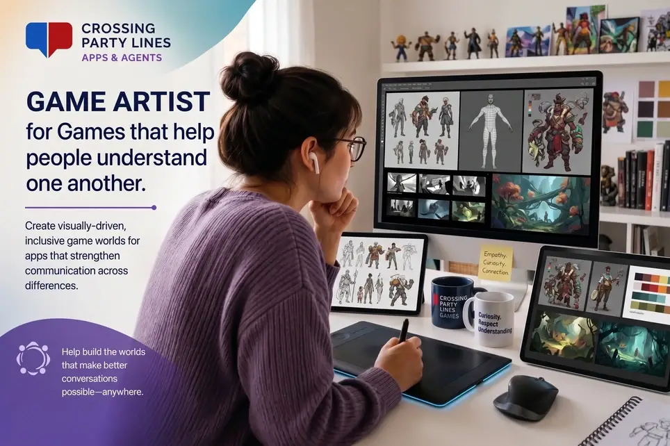 Volunteer Game Artist — AI Apps for Human Communication