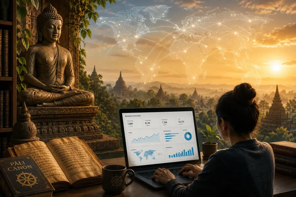 Digital Marketing Volunteer — Help bring the Buddha's words to the world