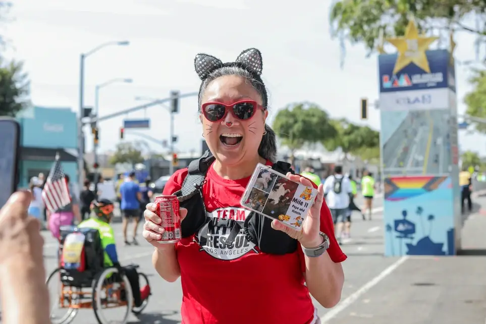 Team Captain for Team Kitten Rescue in March 2026 LA Marathon (Marathon, Charity Half Marathon and Big 5K