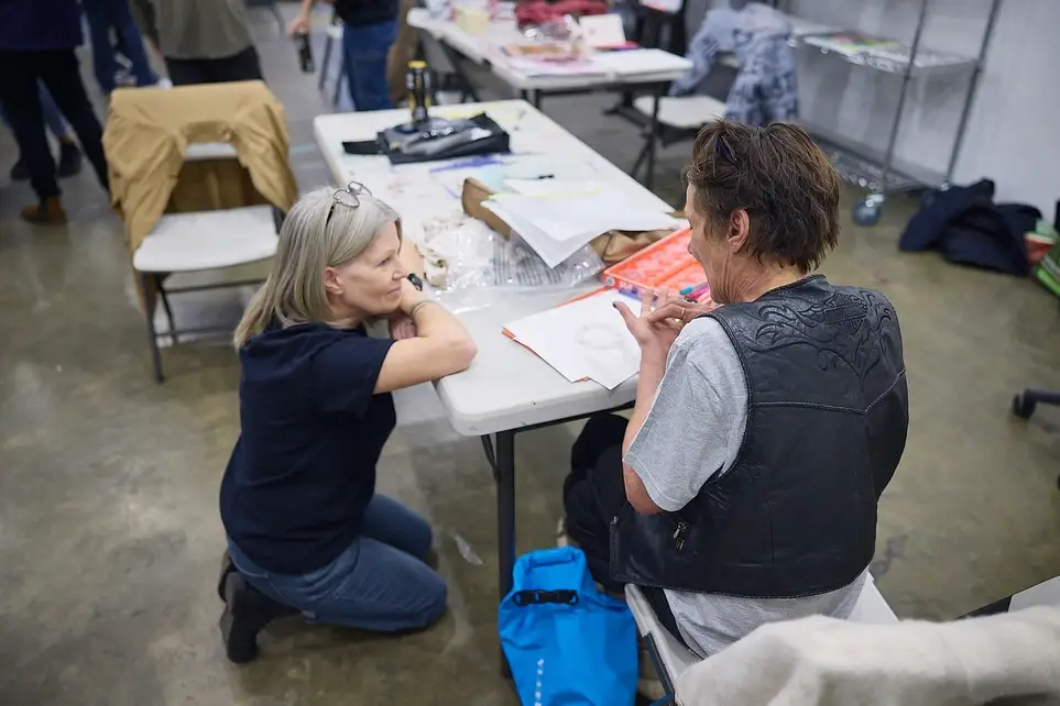 Like art and helping others? Become an open Studio or Outreach volunteer!