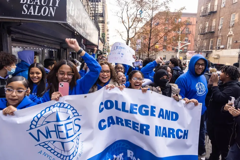 Cheer On NYC Seniors at Their College March in Washington Heights- Futures Ignite