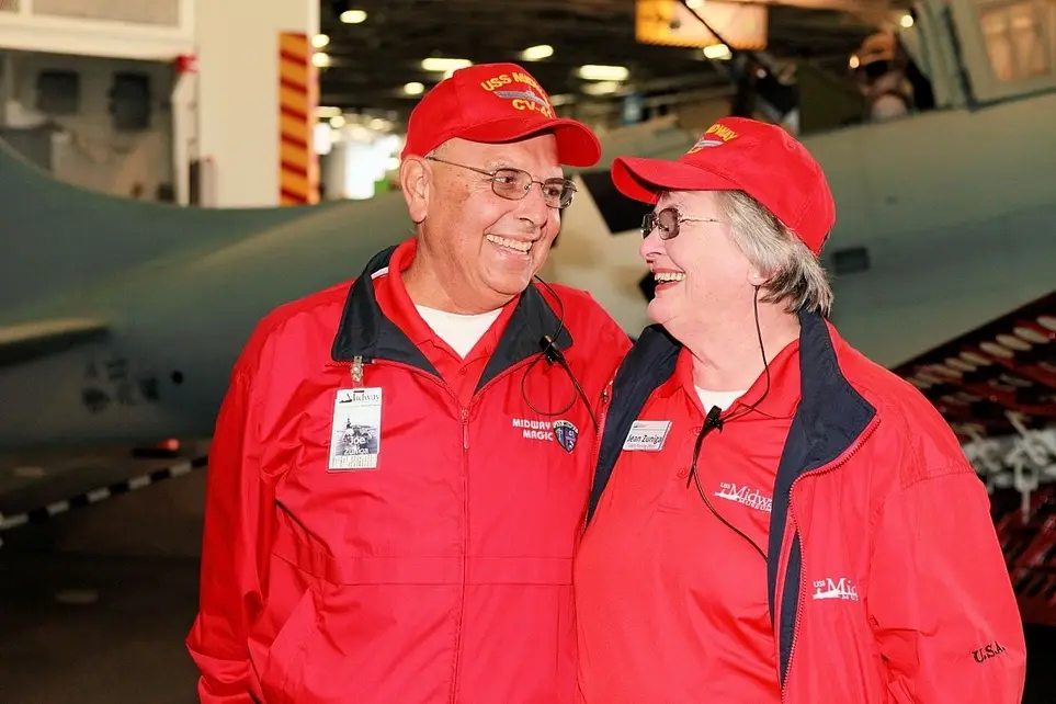Customer Service with the Safety Team on the USS Midway!