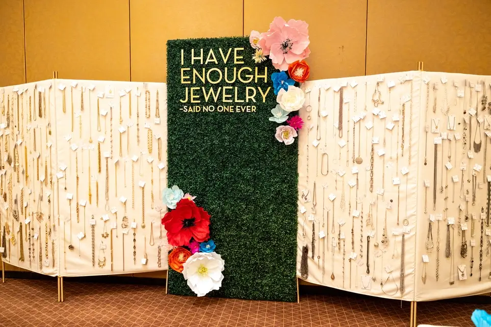 Jewelry Luncheon SETUP