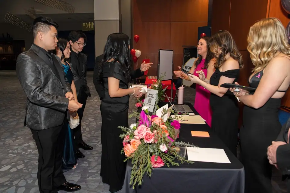 2026 Hawaii Pink Tie Ball Gala - Saffron in Silk