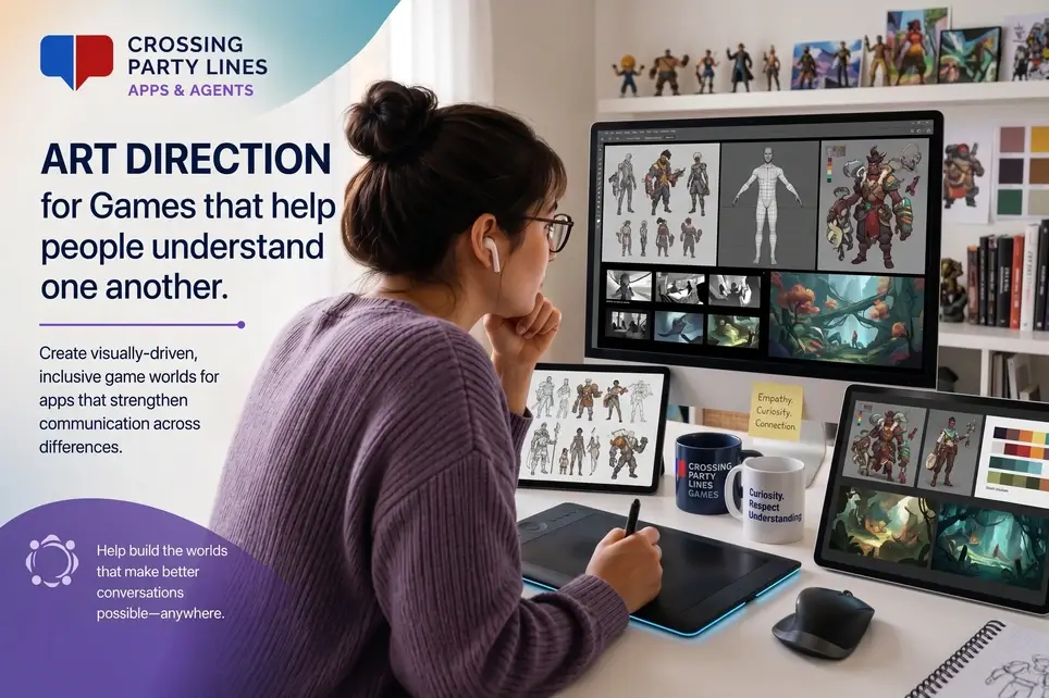 Volunteer Art Director — AI Apps & Games for Better Human Communication
