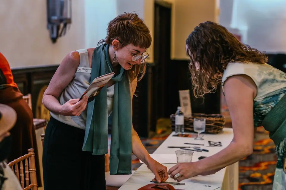 Registration Volunteer at WildEarth Guardians Gala