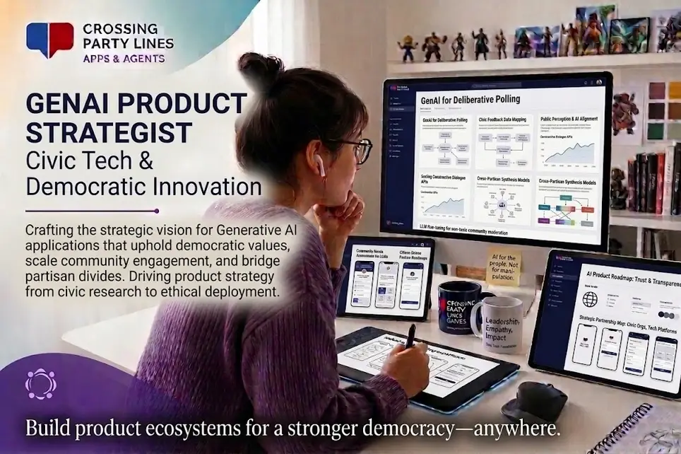 Volunteer GenAI Product Strategist (Civic Tech) — AI Apps for Human Communication