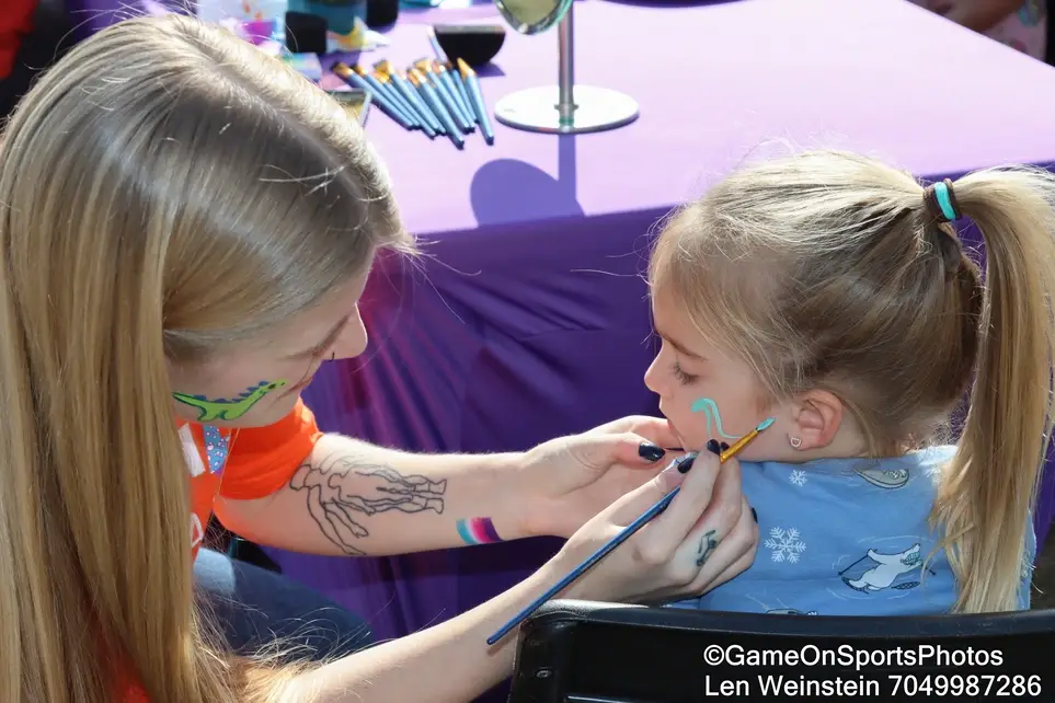 Pajama Walk Face Painting