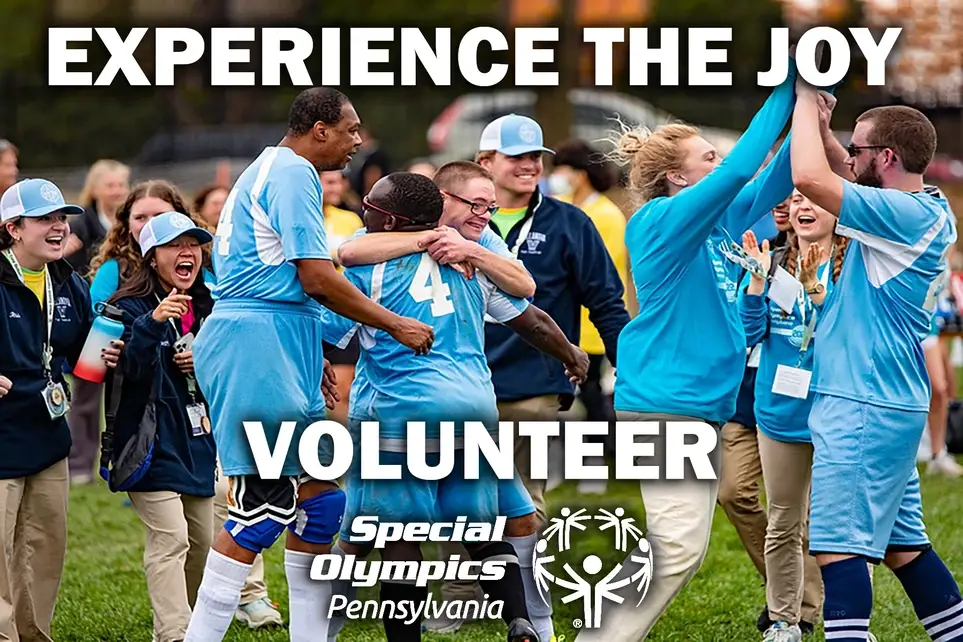 Team Support Volunteer for Special Olympics Warren County