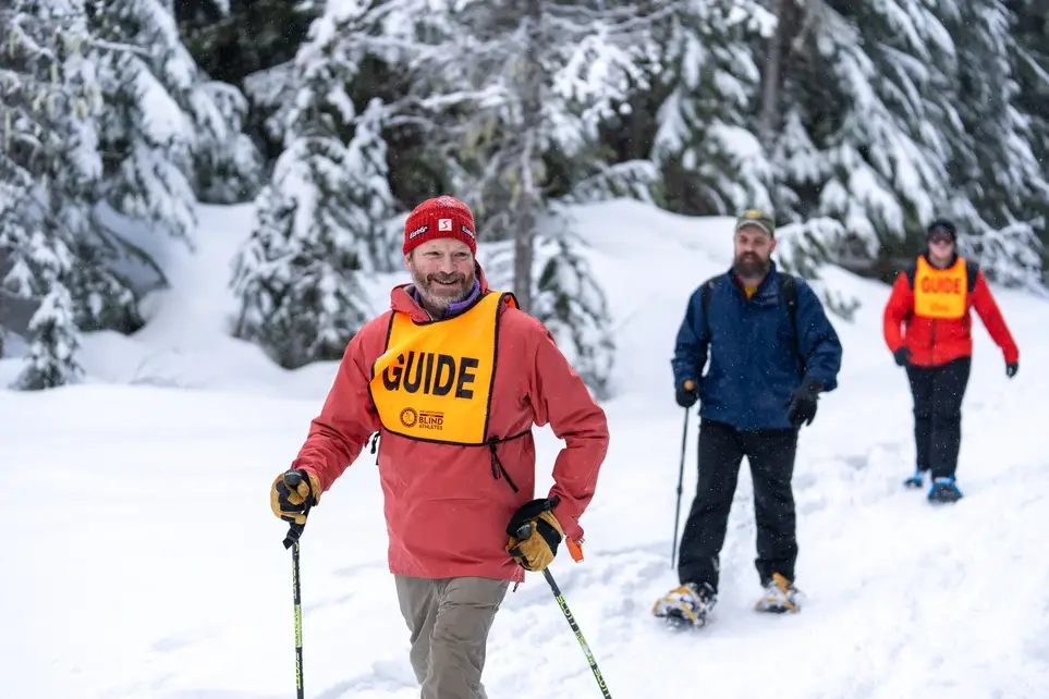 Snowshoe with Individuals who are Blind and Visually Impaired!