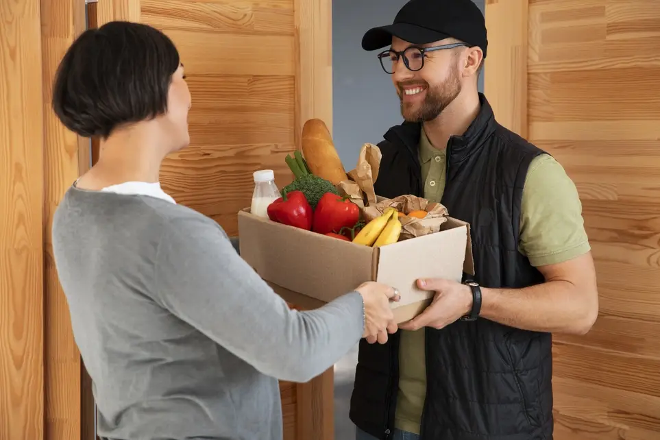 Volunteer non-perishable grocery delivery driver