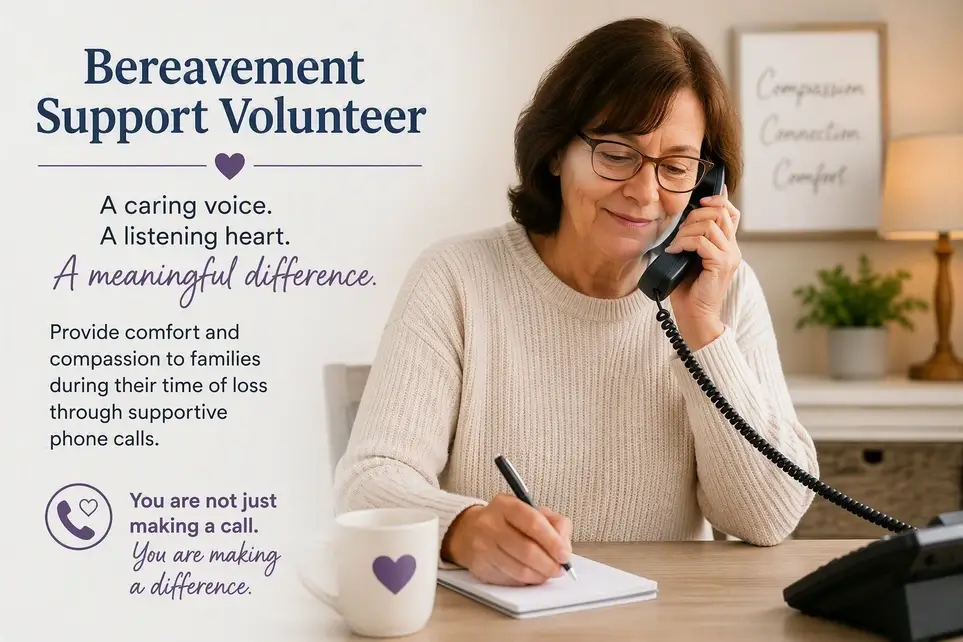 Virtual Bereavement Support Volunteer
