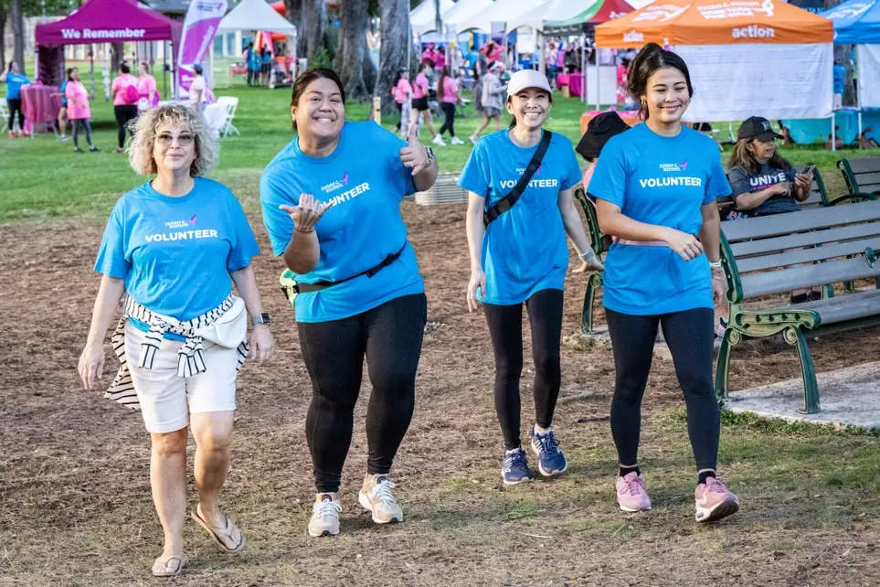 Event Day Volunteer - Komen Hawaii MORE THAN PINK Walk