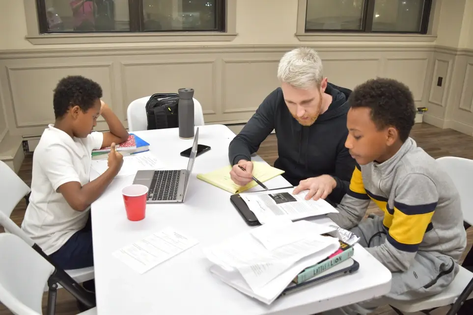 Volunteer as a tutor for 1 hour a week this fall!