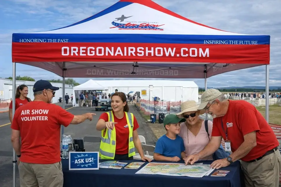STEAM Symposium Volunteers, Friday, 5/15 - Oregon International Air Show, Hillsboro