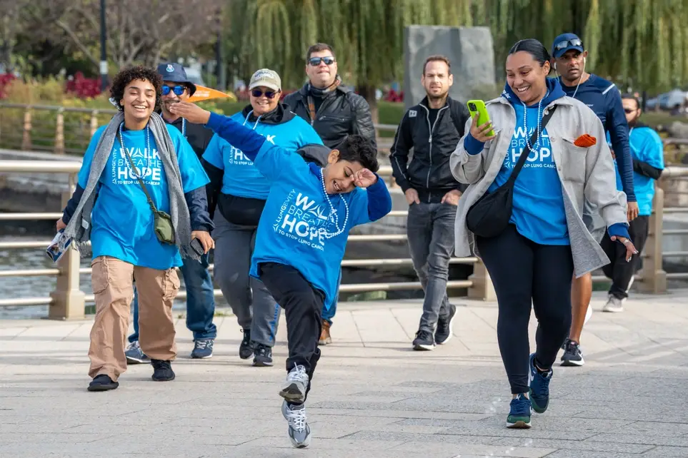 LUNGevity's Breathe Deep NYC Lung Health Resource Fair & 3K Walk