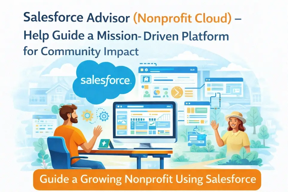 Volunteer Salesforce & Platform Builder – Help Power a Community Service Network (Remote)