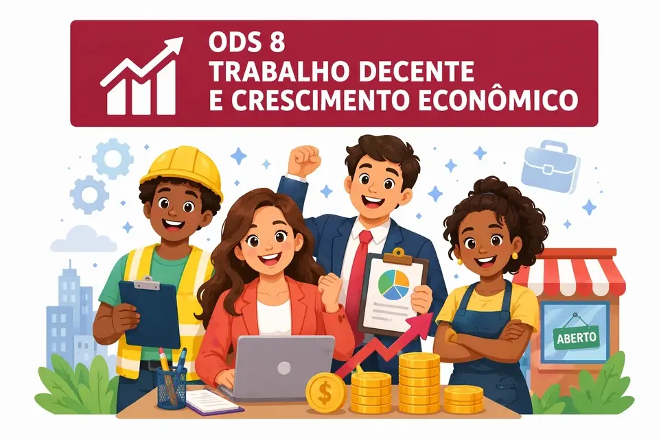 Programa de Intercâmbio Voluntário em Trabalho Decente e Crescimento Econômico | ODS 8