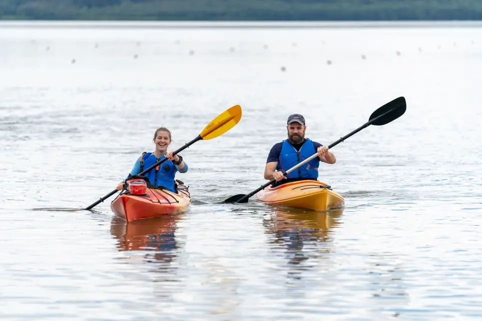 Kayak with Individuals who are Blind and Visually Impaired