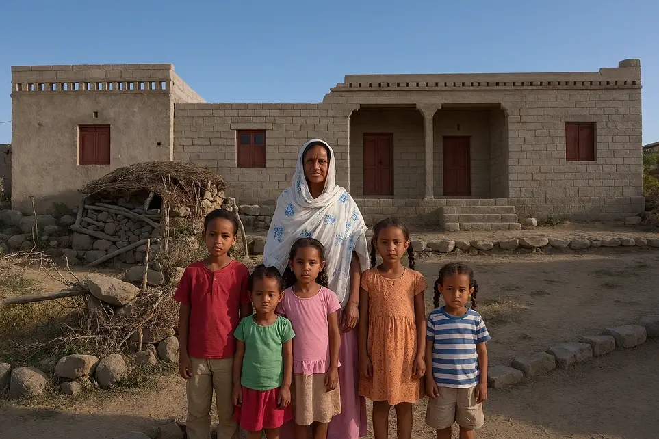 A single mother of 5 financial need finish her home support to complete the house and put on a roof so her family can have the safety and stability they desperately need.  Every donation counts, and youcan make a real difference. Please consider contributing or sharing this campaign to help