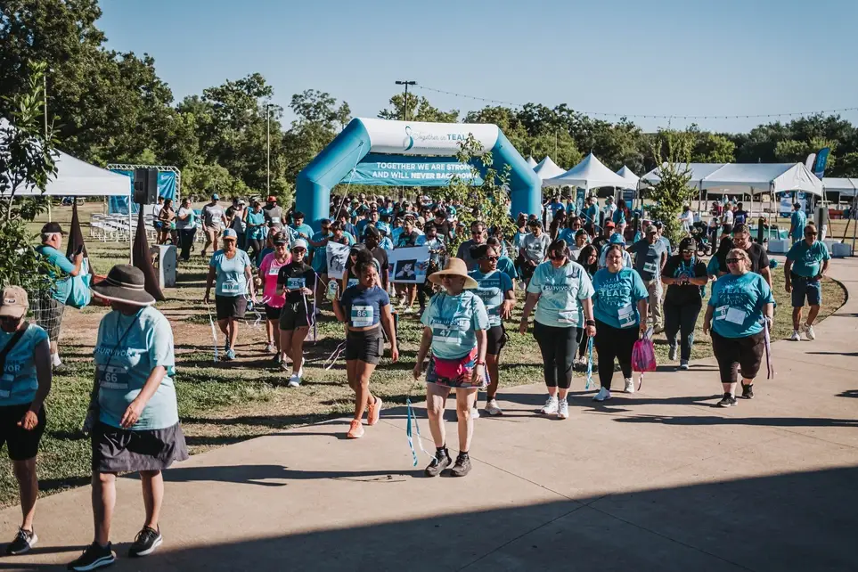 Ovarian Cancer Community Walk - Together in TEAL