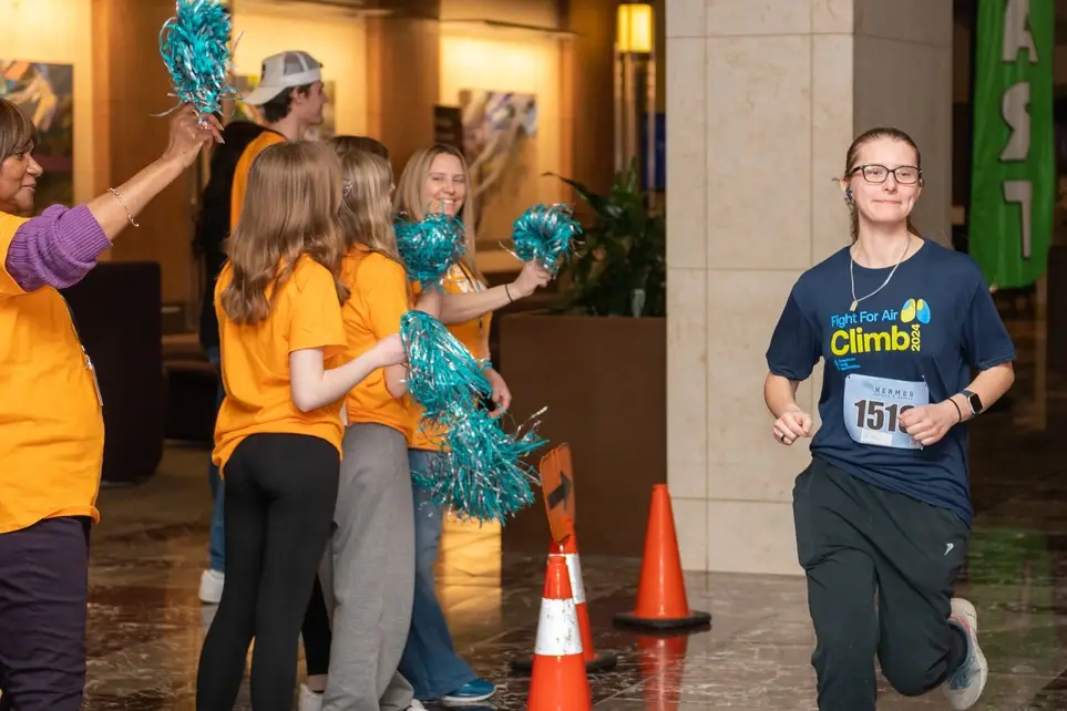 Help at "Fight for Air" fundraising event (Downtown)