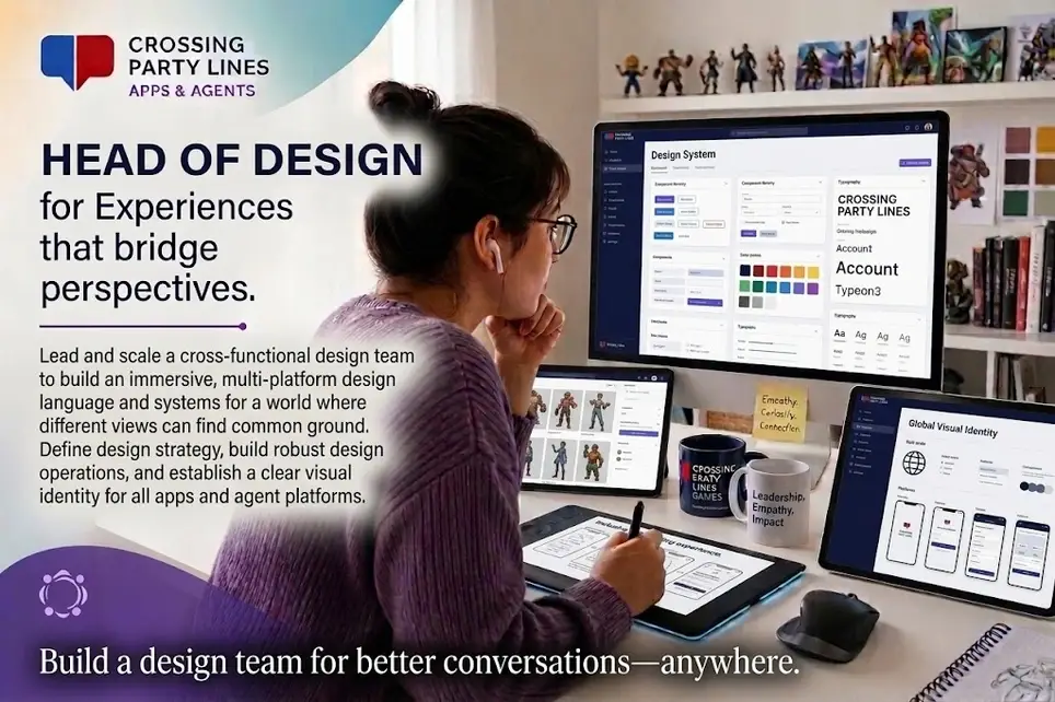 Volunteer Head of Design — AI Apps & Interactive Systems for Human Communication