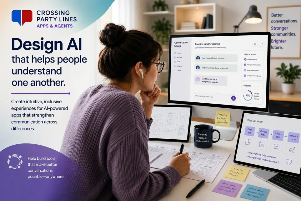 Volunteer UI/UX Designer — AI Apps for Better Human Communication